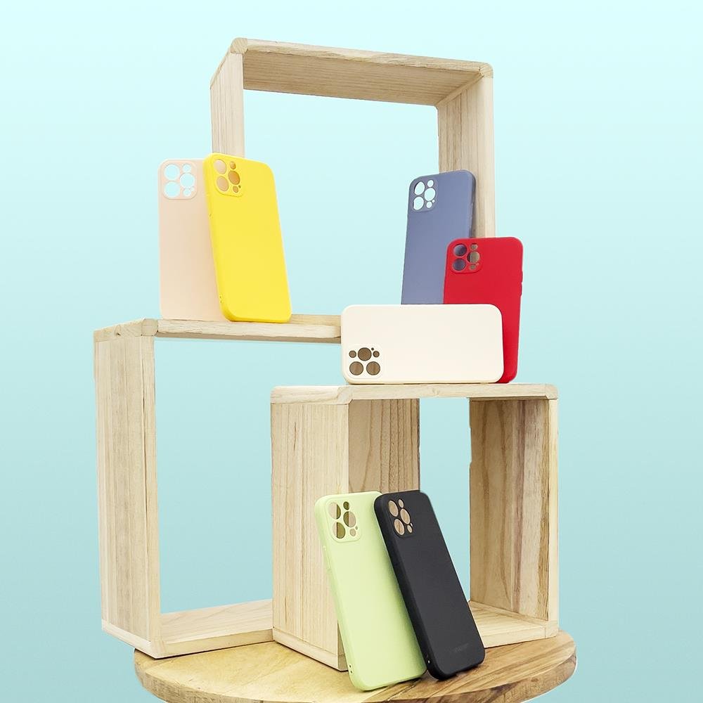 Pokrowiec silikonowy Wozinsky Color Case biay Apple iPhone 12 Mini / 7