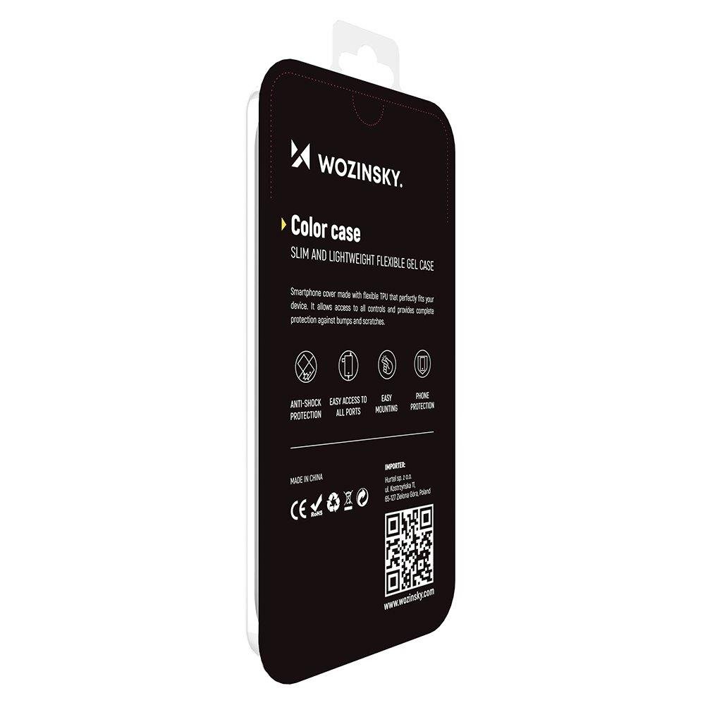 Pokrowiec silikonowy Wozinsky Color Case biay Apple iPhone 8 Plus / 4