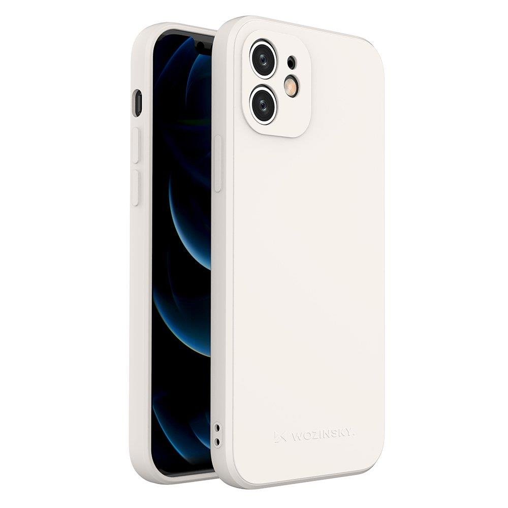 Pokrowiec silikonowy Wozinsky Color Case bia�y Apple iPhone XS Max