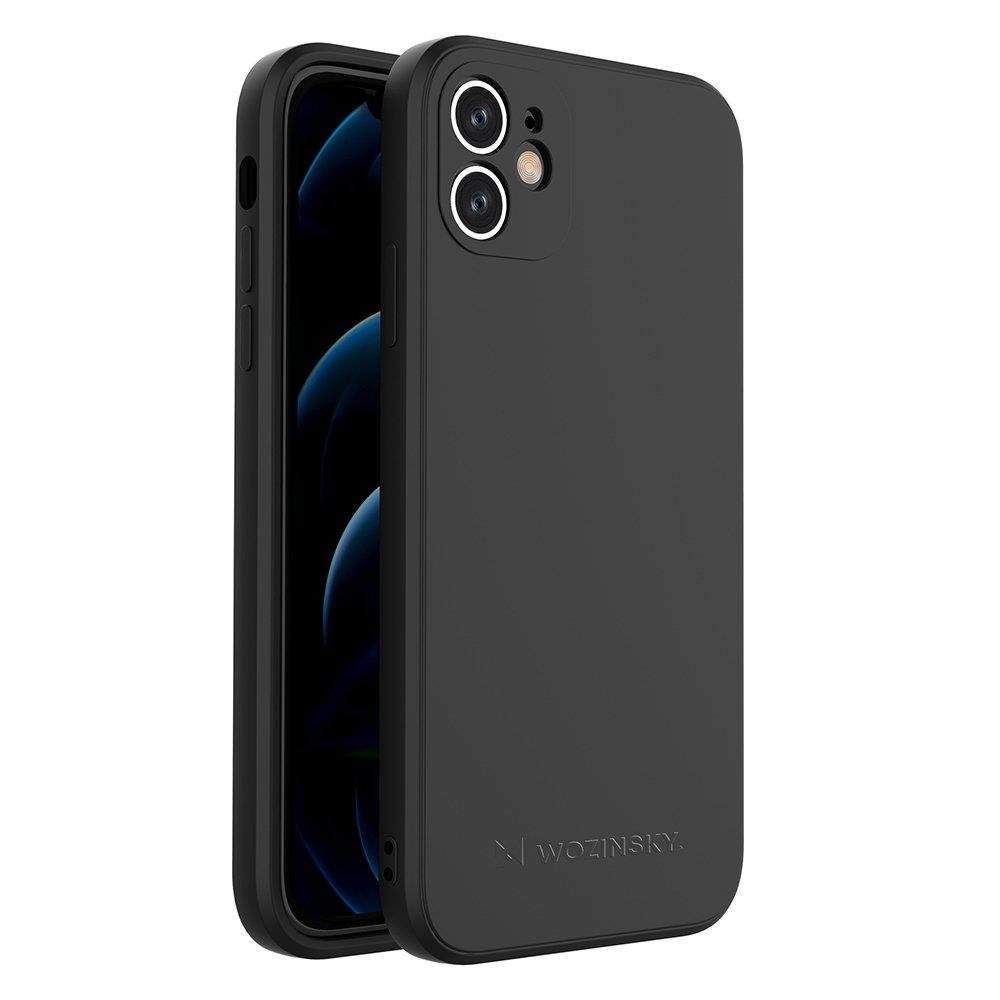 Pokrowiec silikonowy Wozinsky Color Case czarny Apple iPhone 11