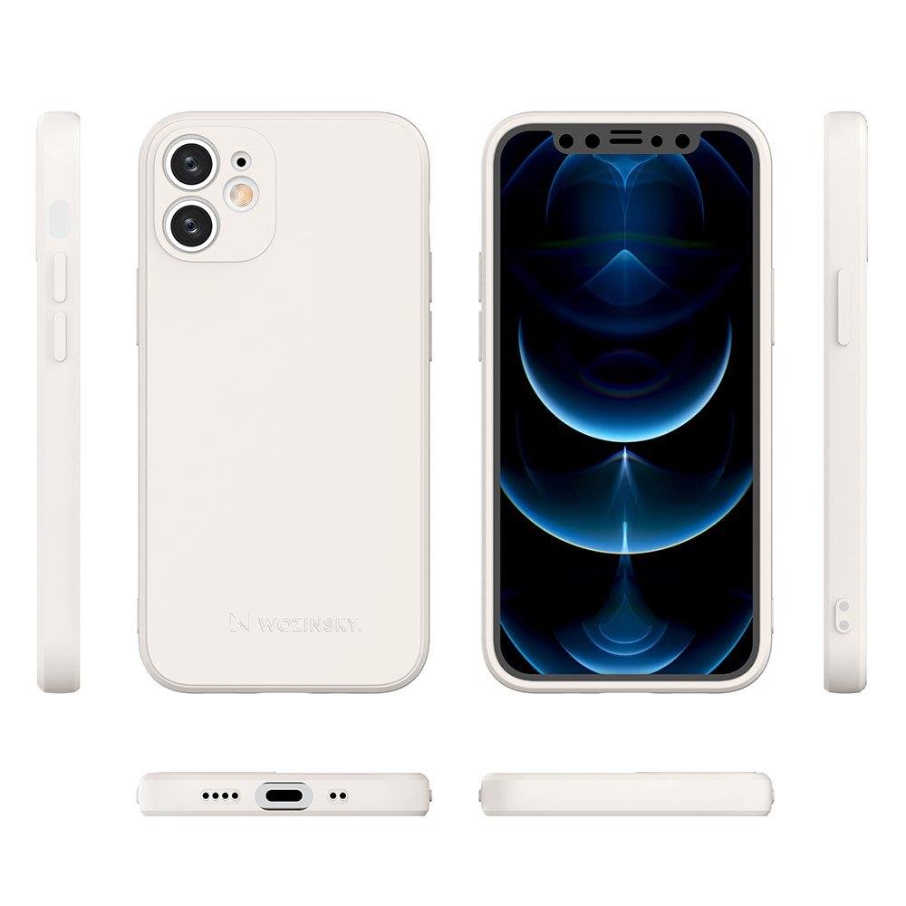 Pokrowiec silikonowy Wozinsky Color Case czarny Apple iPhone 12 Mini / 2 Pokrowiec silikonowy Wozinsky Color Case czarny Apple iPhone 12 Mini / 2