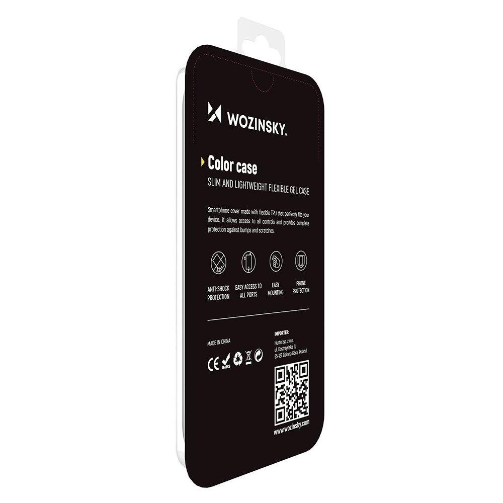 Pokrowiec silikonowy Wozinsky Color Case czarny Apple iPhone 12 Pro / 4