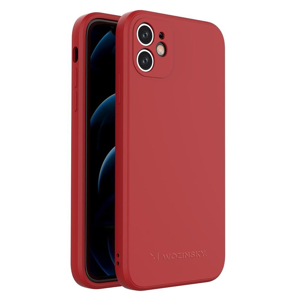 Pokrowiec silikonowy Wozinsky Color Case czerwony Apple iPhone 11