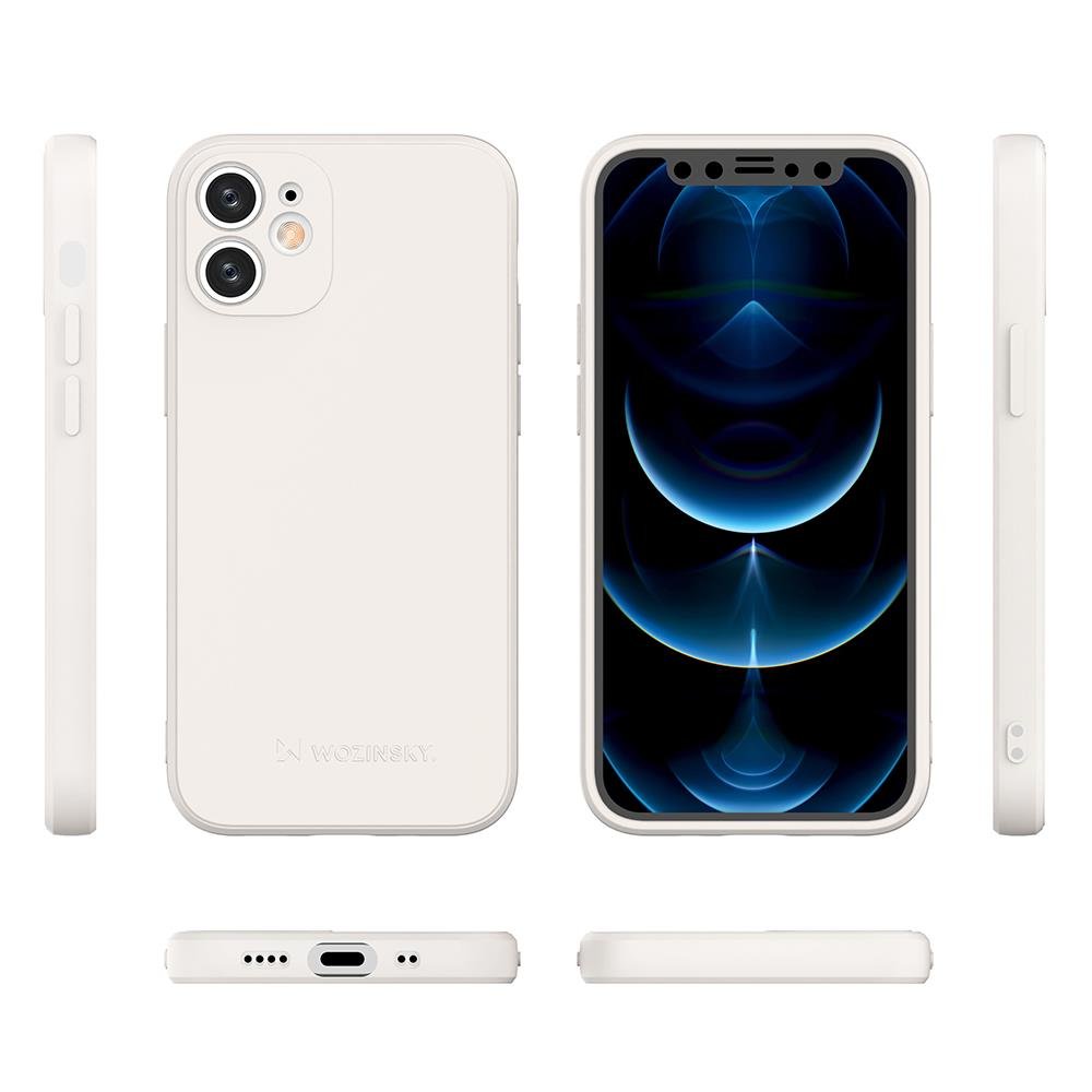 Pokrowiec silikonowy Wozinsky Color Case czerwony Apple iPhone 12 Mini / 2 Pokrowiec silikonowy Wozinsky Color Case czerwony Apple iPhone 12 Mini / 2