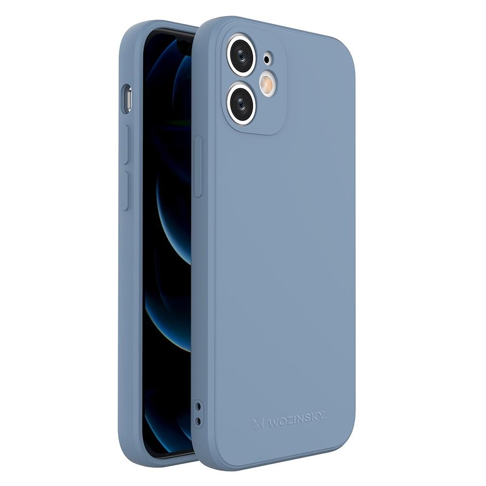 Pokrowiec silikonowy Wozinsky Color Case niebieski Apple iPhone 12 Mini Pokrowiec silikonowy Wozinsky Color Case niebieski Apple iPhone 12 Mini