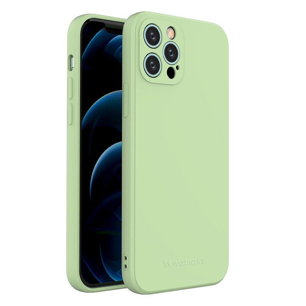 Pokrowiec silikonowy Wozinsky Color Case zielony Apple iPhone 12 Pro