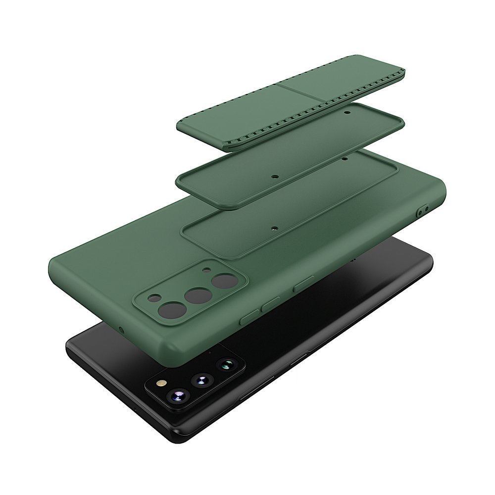 Pokrowiec silikonowy Wozinsky Kickstand Case czerwony Samsung Galaxy Note 20 Ultra / 3 Pokrowiec silikonowy Wozinsky Kickstand Case czerwony Samsung Galaxy Note 20 Ultra / 3