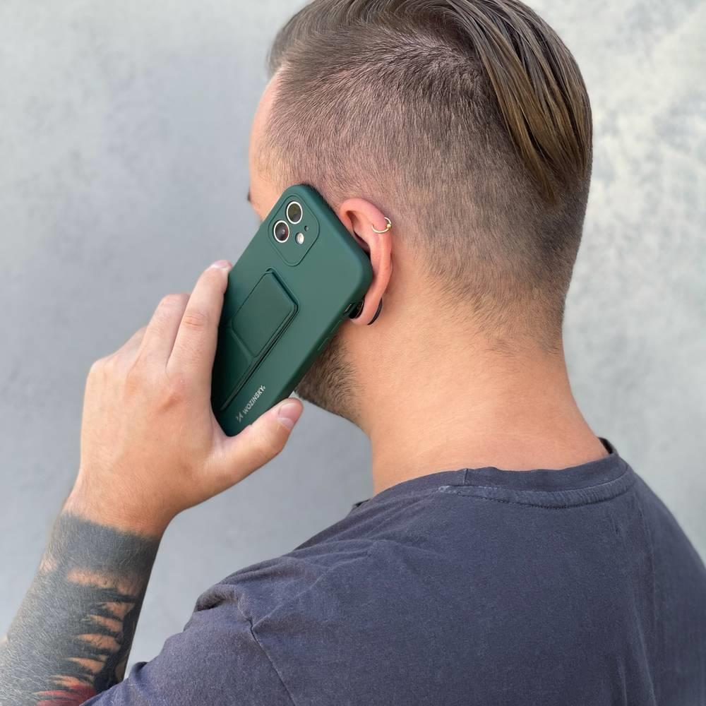 Pokrowiec silikonowy Wozinsky Kickstand Case jasnoniebieski Samsung Galaxy A52s / 5 Pokrowiec silikonowy Wozinsky Kickstand Case jasnoniebieski Samsung Galaxy A52s / 5