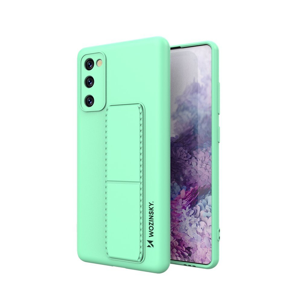 Pokrowiec silikonowy Wozinsky Kickstand Case mi�towy Samsung S20 LITE