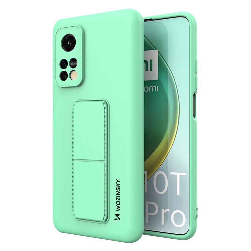Pokrowiec silikonowy Wozinsky Kickstand Case mi�towy Xiaomi Mi 10T