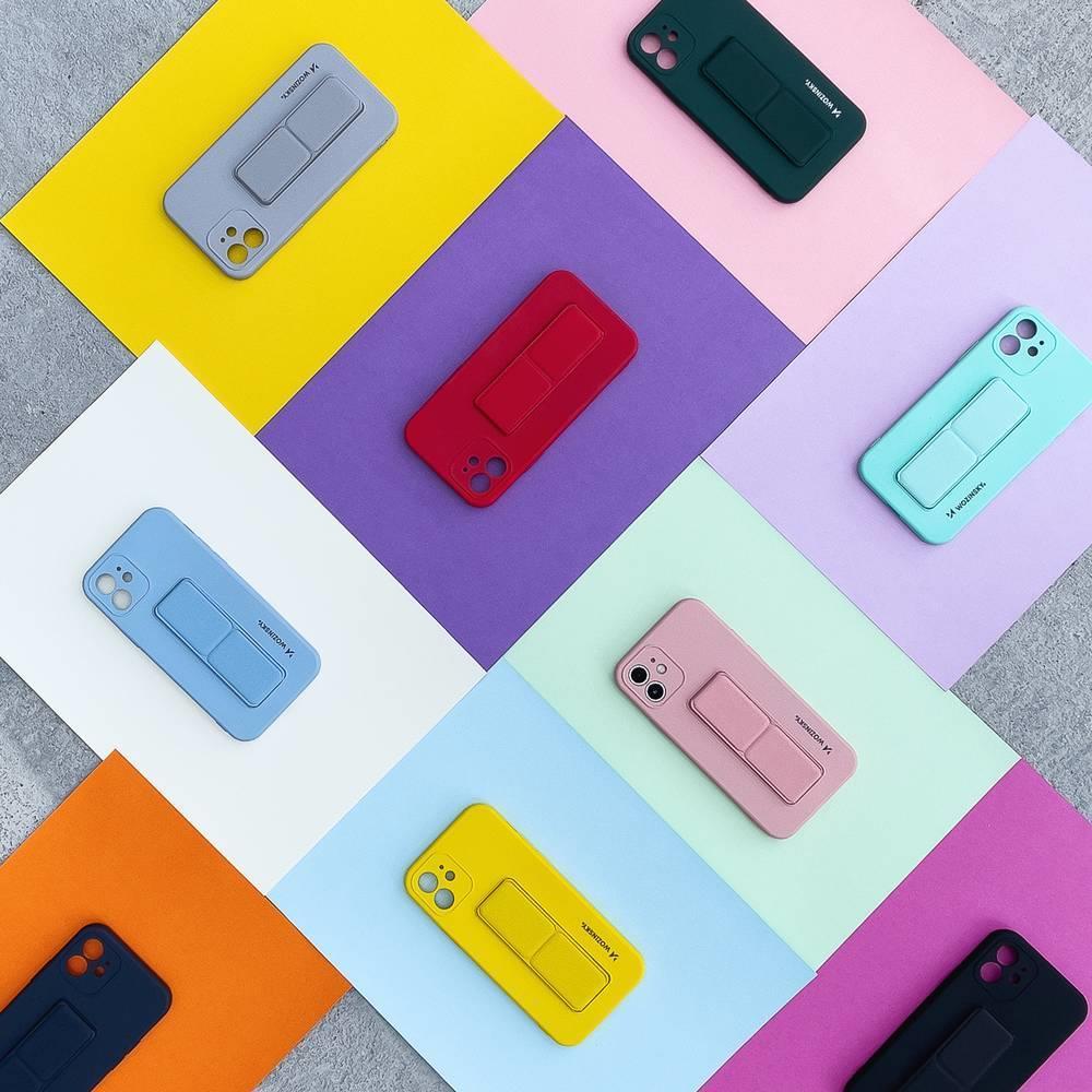 Pokrowiec silikonowy Wozinsky Kickstand Case Xiaomi Redmi Note 11S / 12