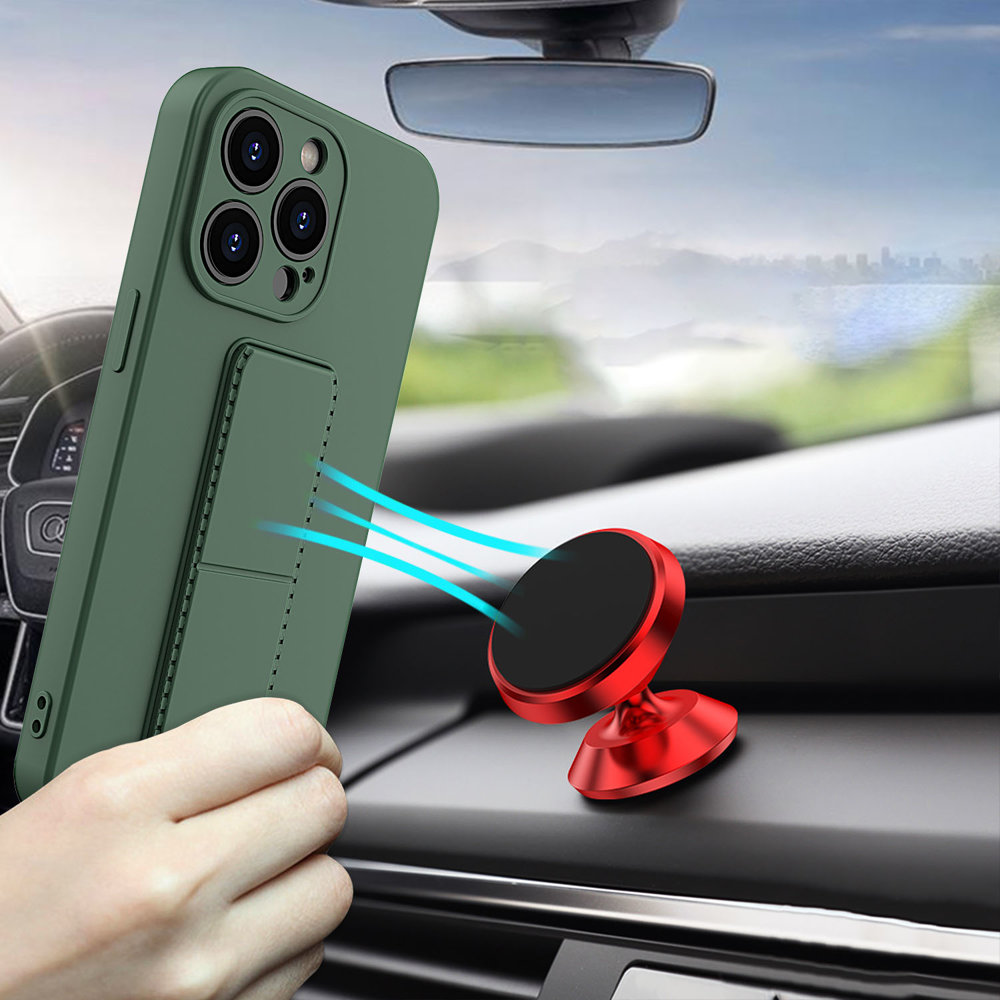 Pokrowiec silikonowy Wozinsky Kickstand Case ��ty Apple iPhone 13 Pro Max / 4