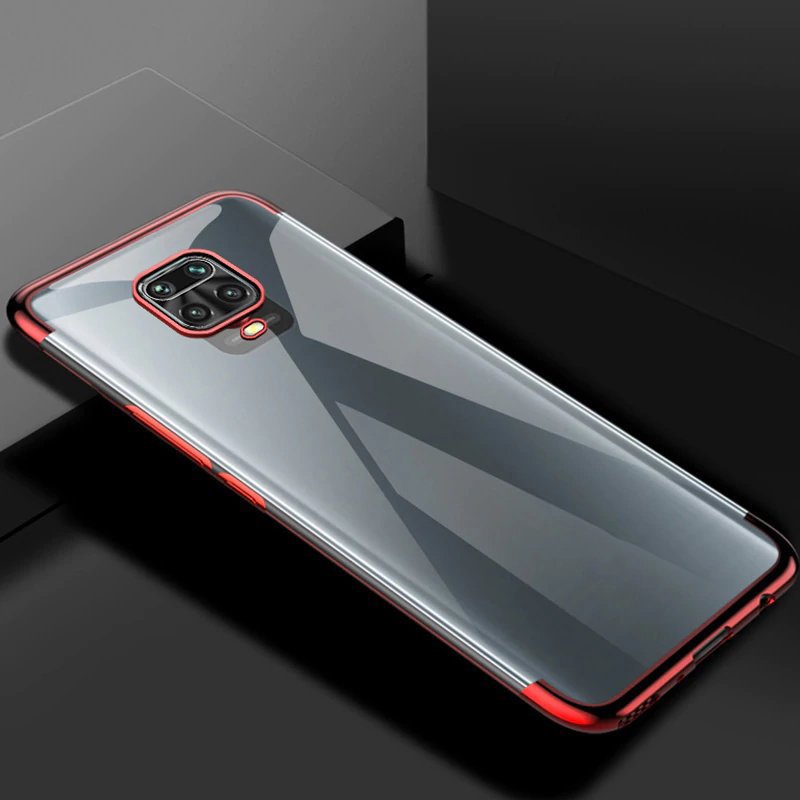 Pokrowiec silikonowy z ramk Electro czarny Motorola Moto G9 Play / 5