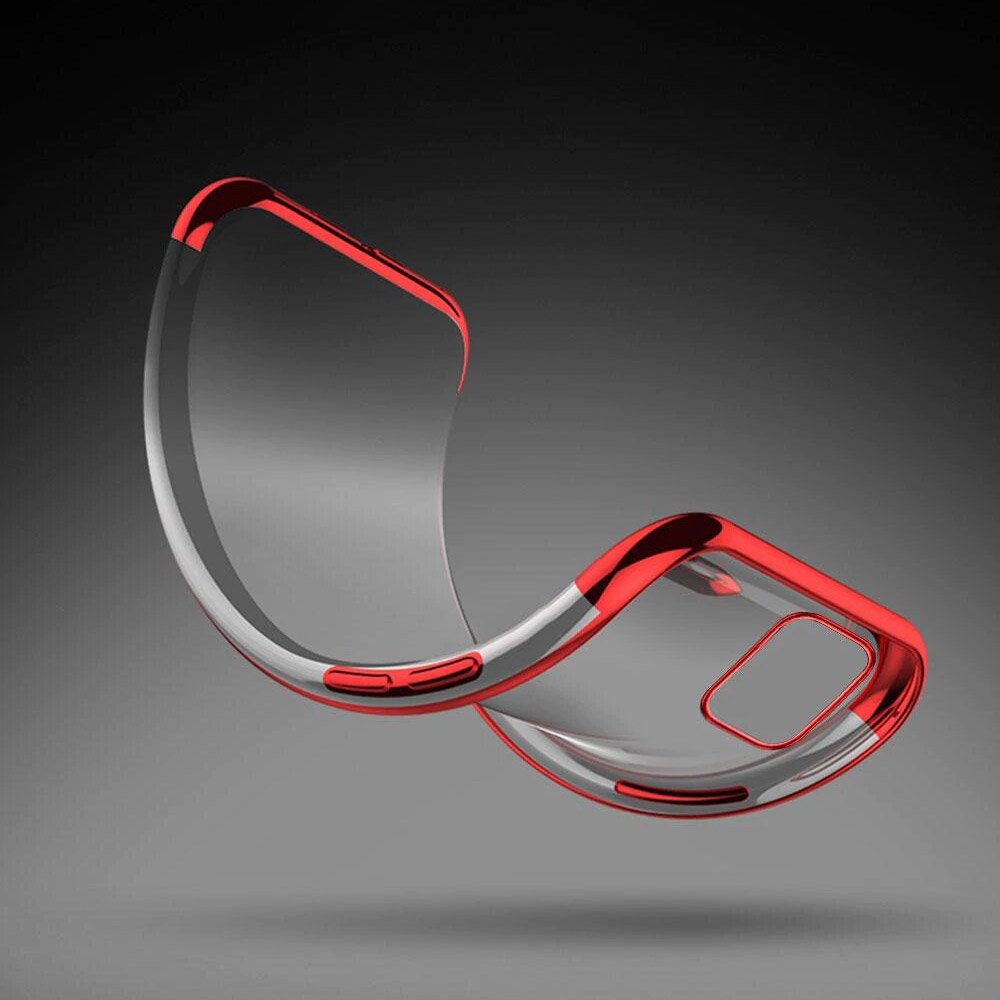 Pokrowiec silikonowy z ramk� Electro czarny Samsung Galaxy A51 / 8