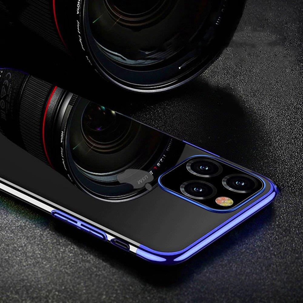 Pokrowiec silikonowy z ramk Electro czarny Samsung Galaxy S20 FE 5G / 2
