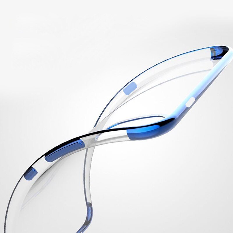 Pokrowiec silikonowy z ramk� Electro czarny Xiaomi Mi 9 Lite / 8