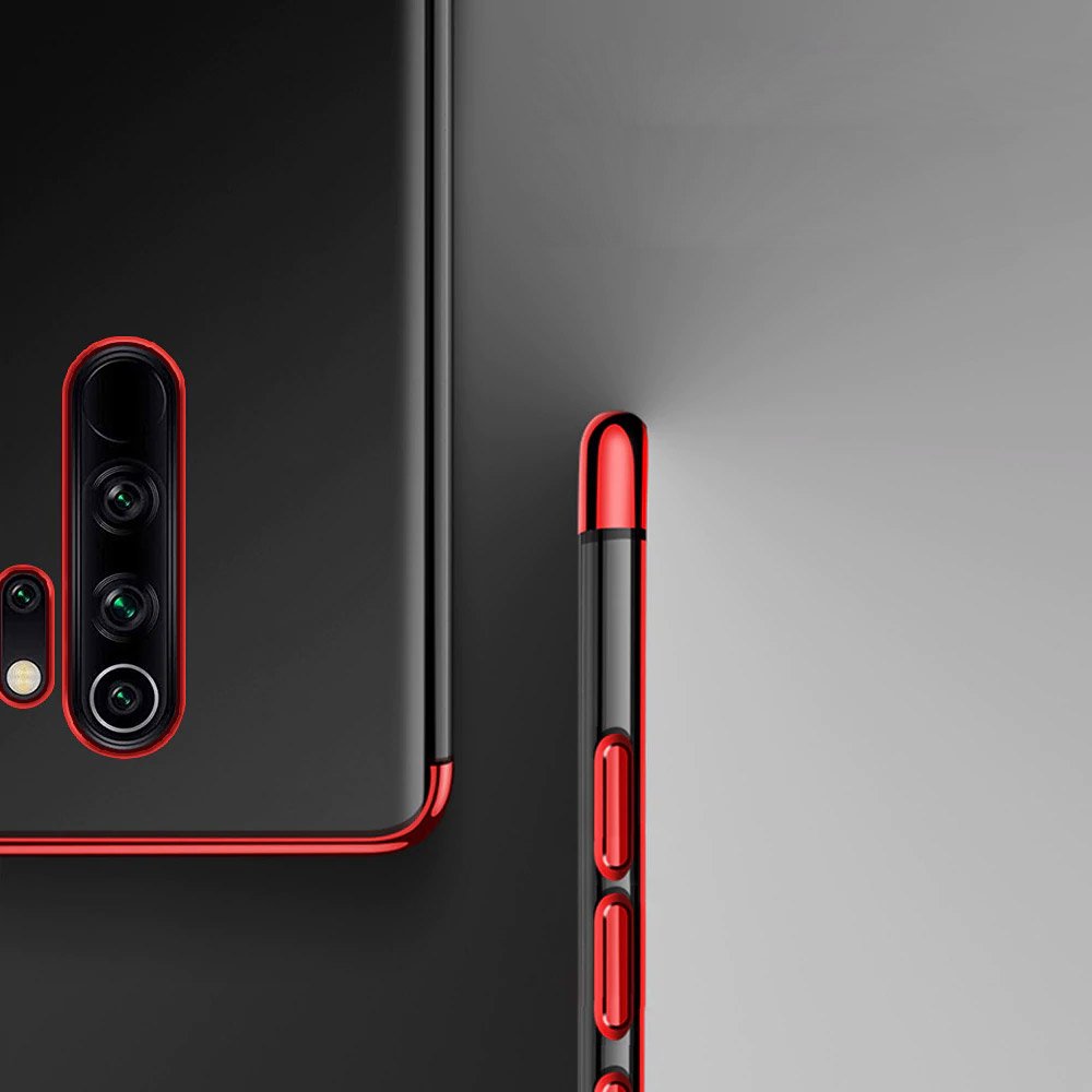 Pokrowiec silikonowy z ramk Electro czarny Xiaomi Mi 9T Pro / 11
