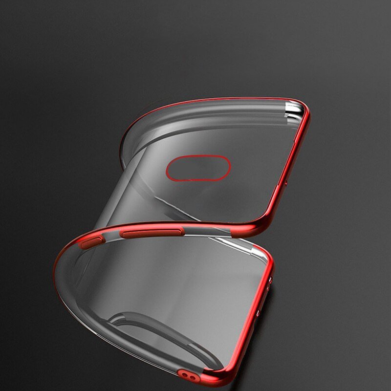 Pokrowiec silikonowy z ramk Electro czarny Xiaomi Redmi 8A / 6