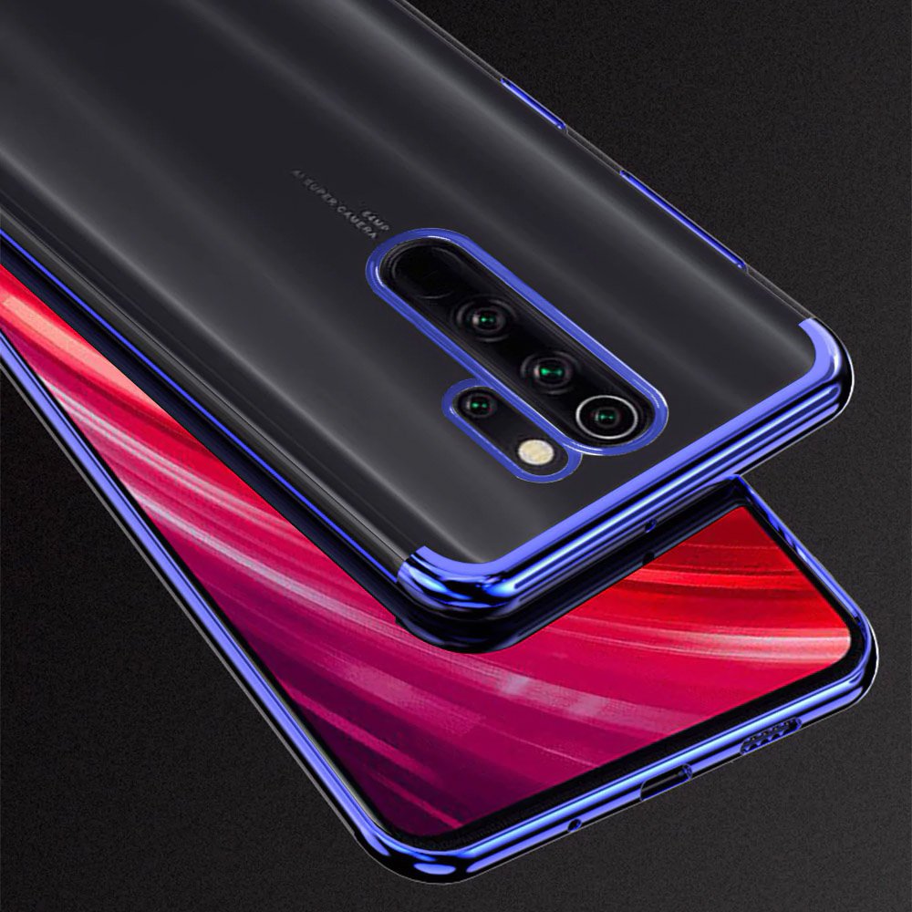 Pokrowiec silikonowy z ramką Electro czarny Xiaomi Redmi Note 8 Pro / 11 Pokrowiec silikonowy z ramką Electro czarny Xiaomi Redmi Note 8 Pro / 11