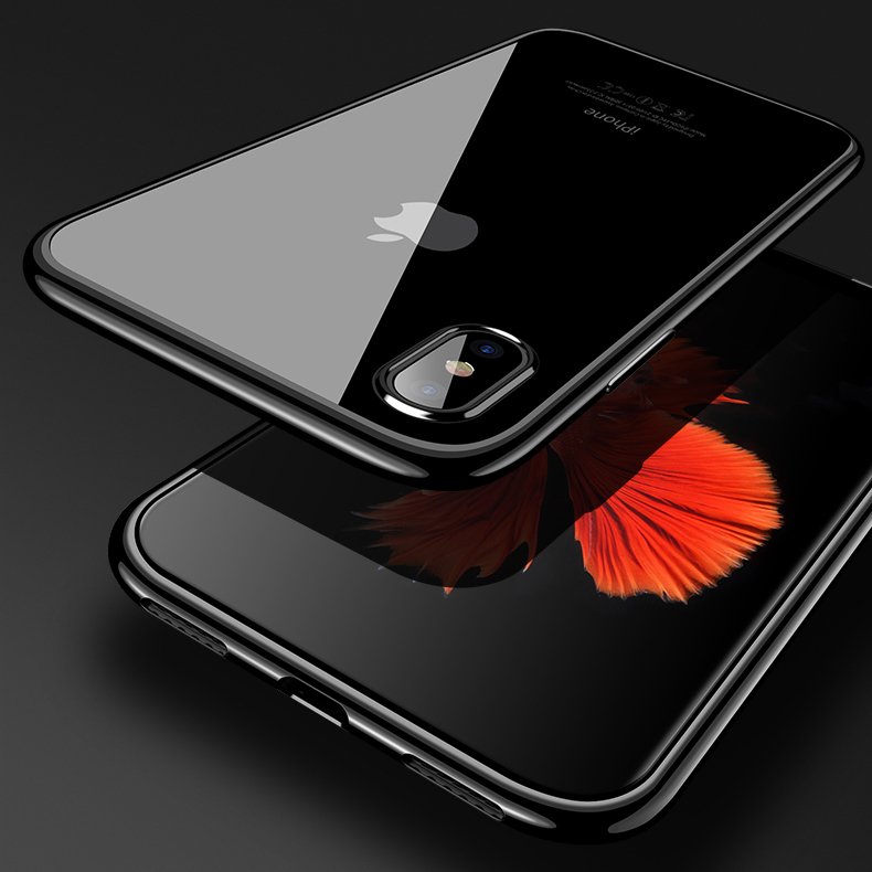 Pokrowiec silikonowy z ramk� Electro czerwony Samsung Galaxy A50s / 12