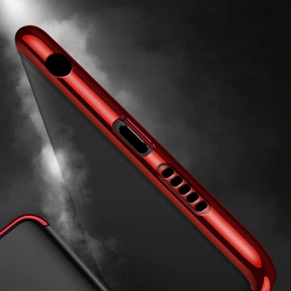 Pokrowiec silikonowy z ramk Electro czerwony Xiaomi Mi 9T / 12