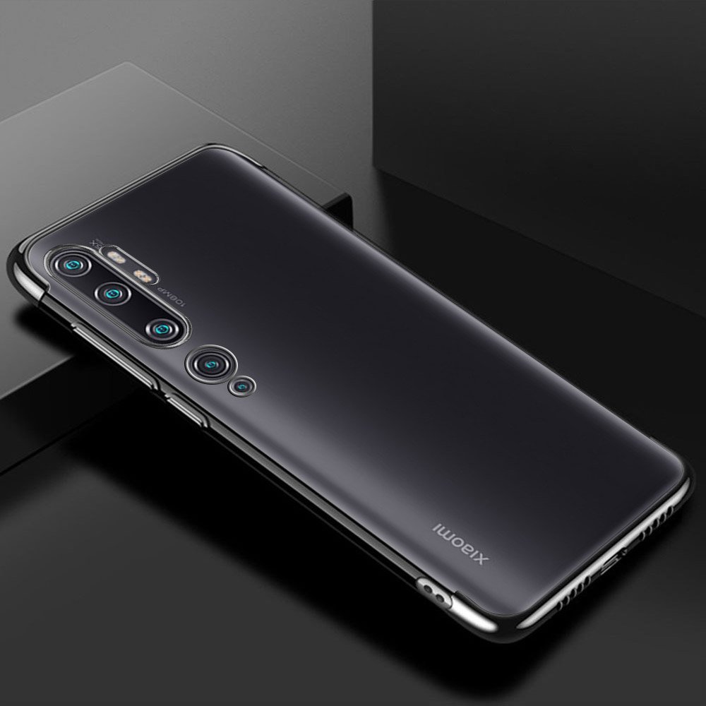 Pokrowiec silikonowy z ramk� Electro czerwony Xiaomi Mi Note 10 / 12