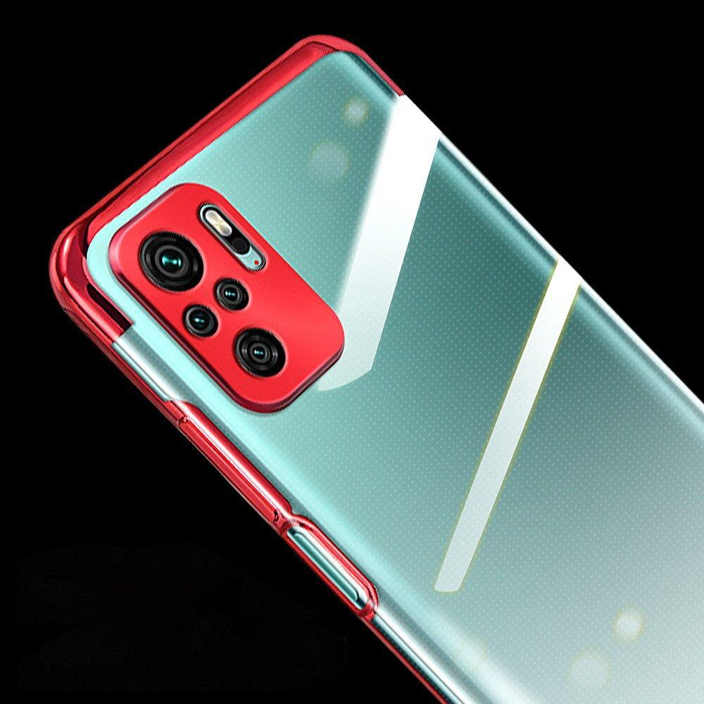 Pokrowiec silikonowy z ramką Electro czerwony Xiaomi Redmi K40 Pro Plus / 2 Pokrowiec silikonowy z ramką Electro czerwony Xiaomi Redmi K40 Pro Plus / 2