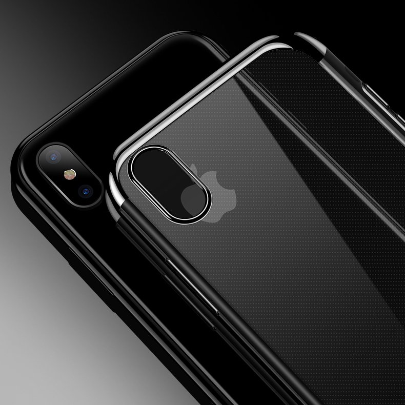 Pokrowiec silikonowy z ramk� Electro niebieski Huawei P30 Lite / 6