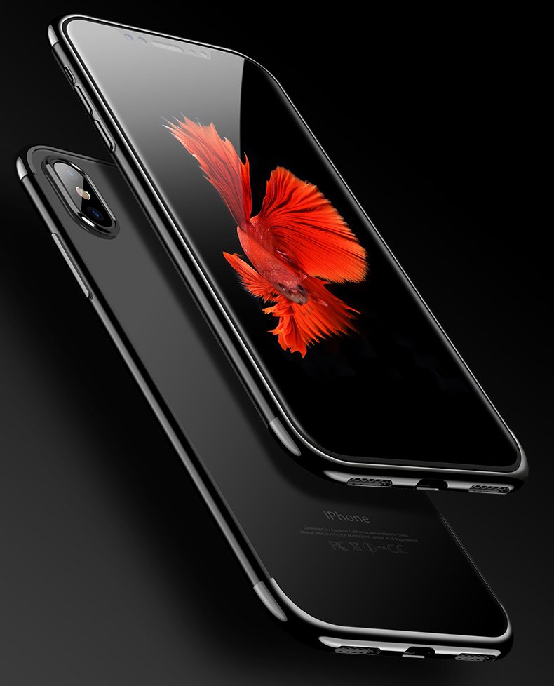 Pokrowiec silikonowy z ramk� Electro niebieski Samsung Galaxy A50 / 12