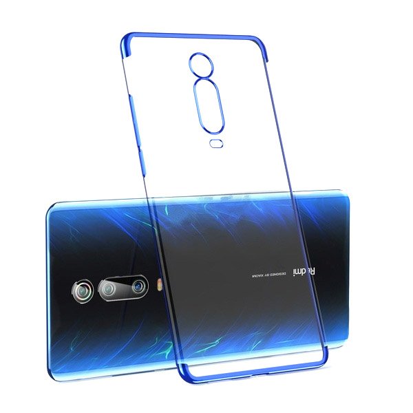 Pokrowiec silikonowy z ramk Electro niebieski Xiaomi Mi 9T