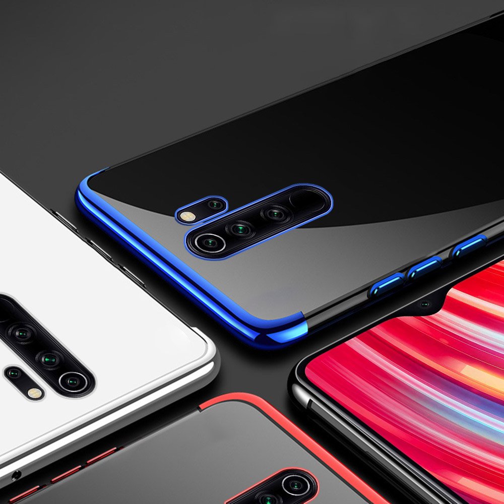 Pokrowiec silikonowy z ramk� Electro niebieski Xiaomi Mi 9T Pro / 2
