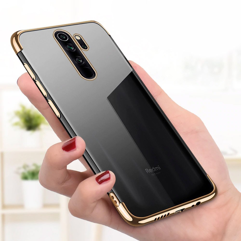 Pokrowiec silikonowy z ramk� Electro niebieski Xiaomi Mi 9T Pro / 7