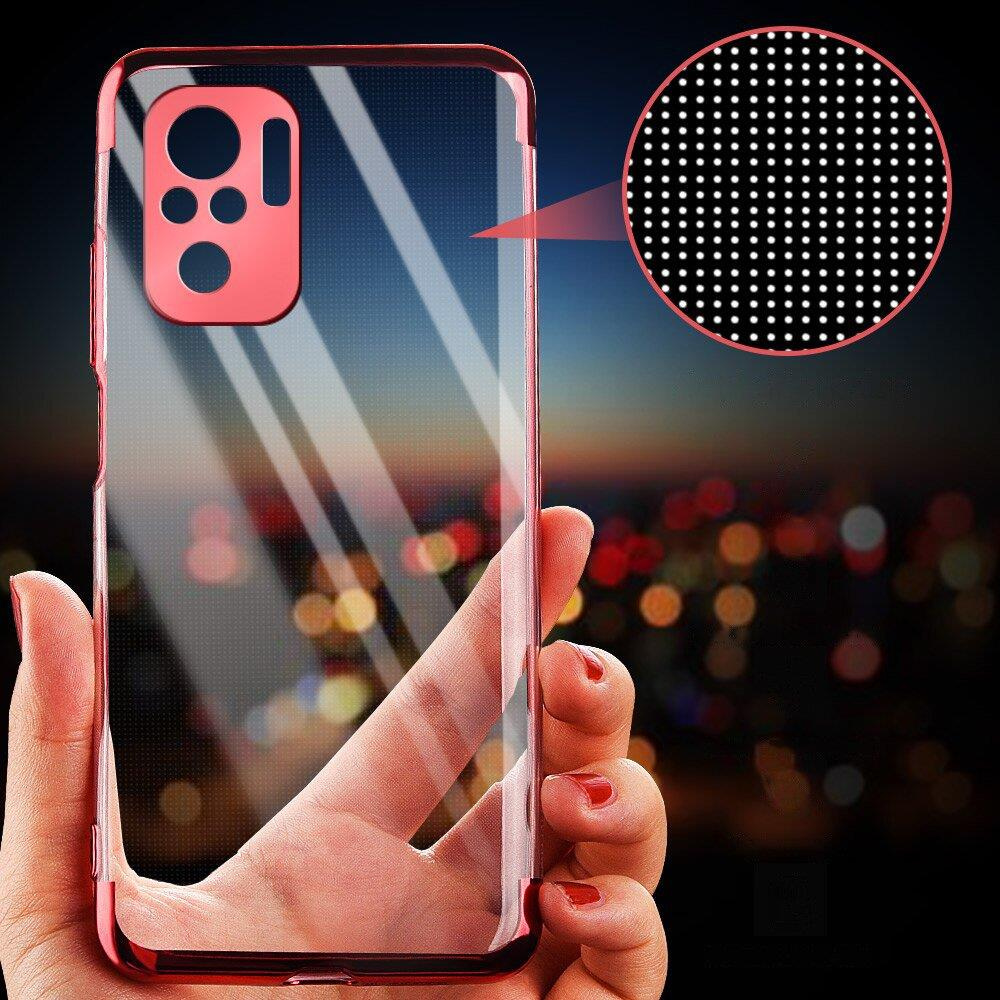 Pokrowiec silikonowy z ramką Electro niebieski Xiaomi Redmi K40 Pro Plus / 9 Pokrowiec silikonowy z ramką Electro niebieski Xiaomi Redmi K40 Pro Plus / 9