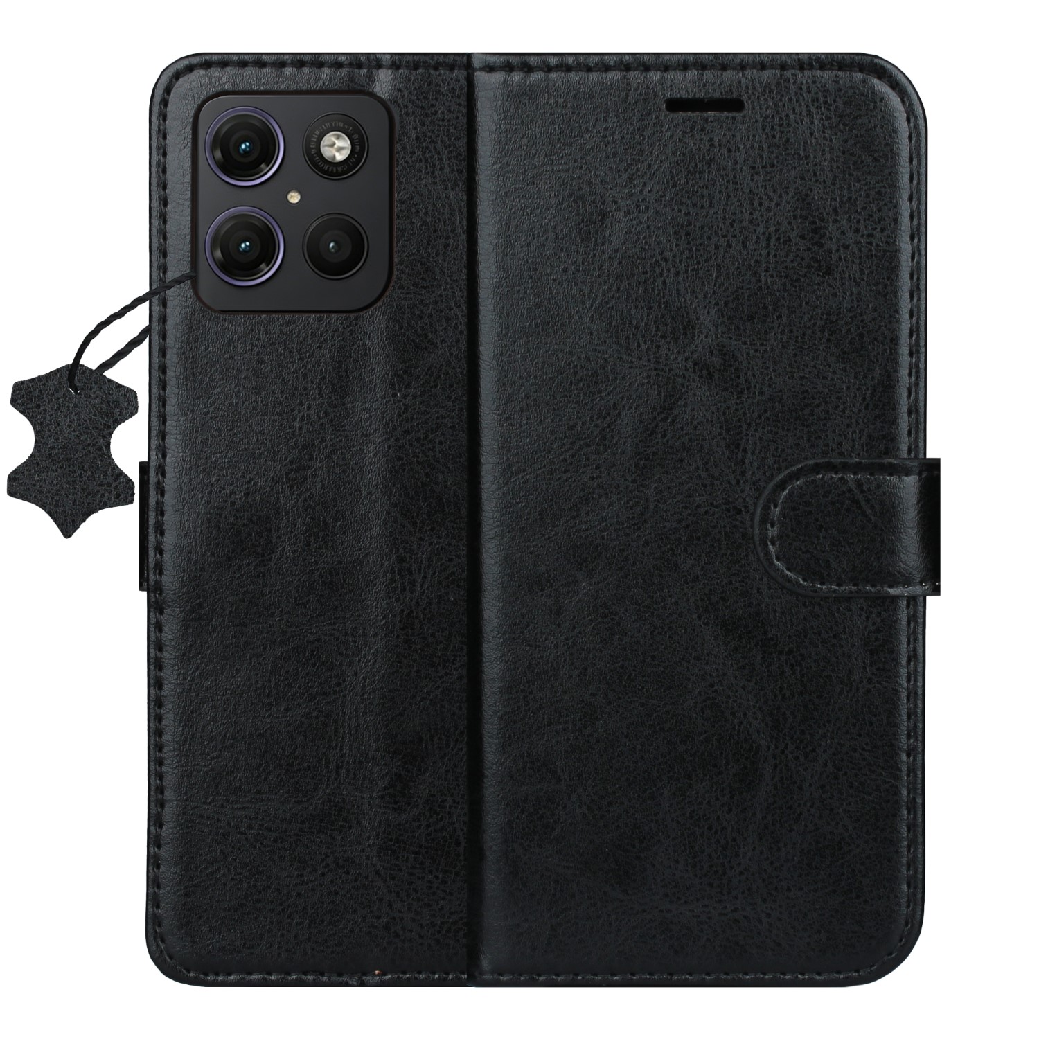 Pokrowiec sk�rzane Smart Luxe br�zowe Motorola Moto G15 Power