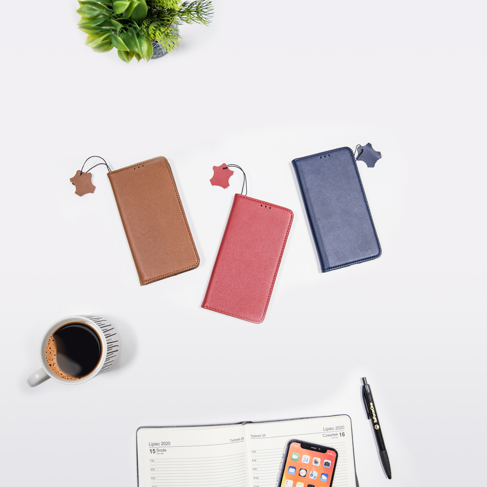 Pokrowiec sk�rzane Smart Pro br�zowy Xiaomi Mi 11 Lite 5G NE / 7