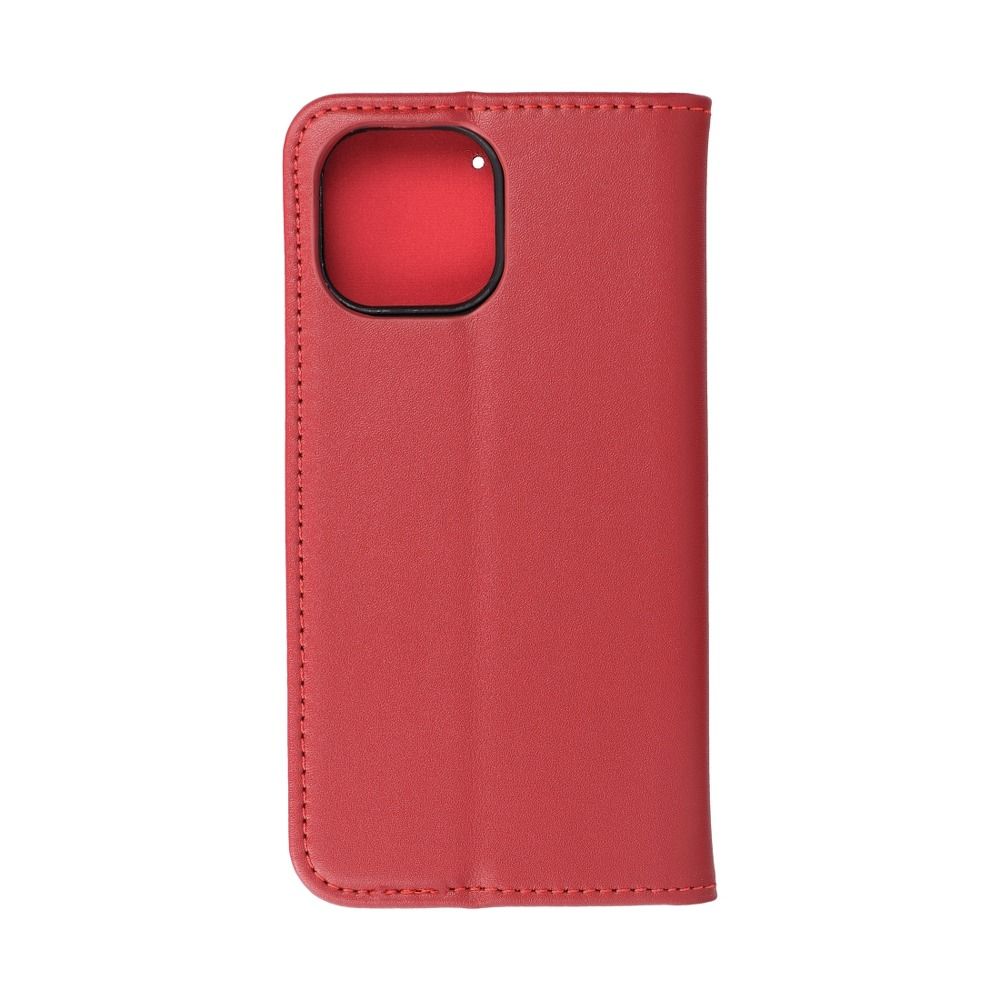 Pokrowiec sk�rzany Forcell Smart Pro bordowy Apple iPhone 13 Mini / 2