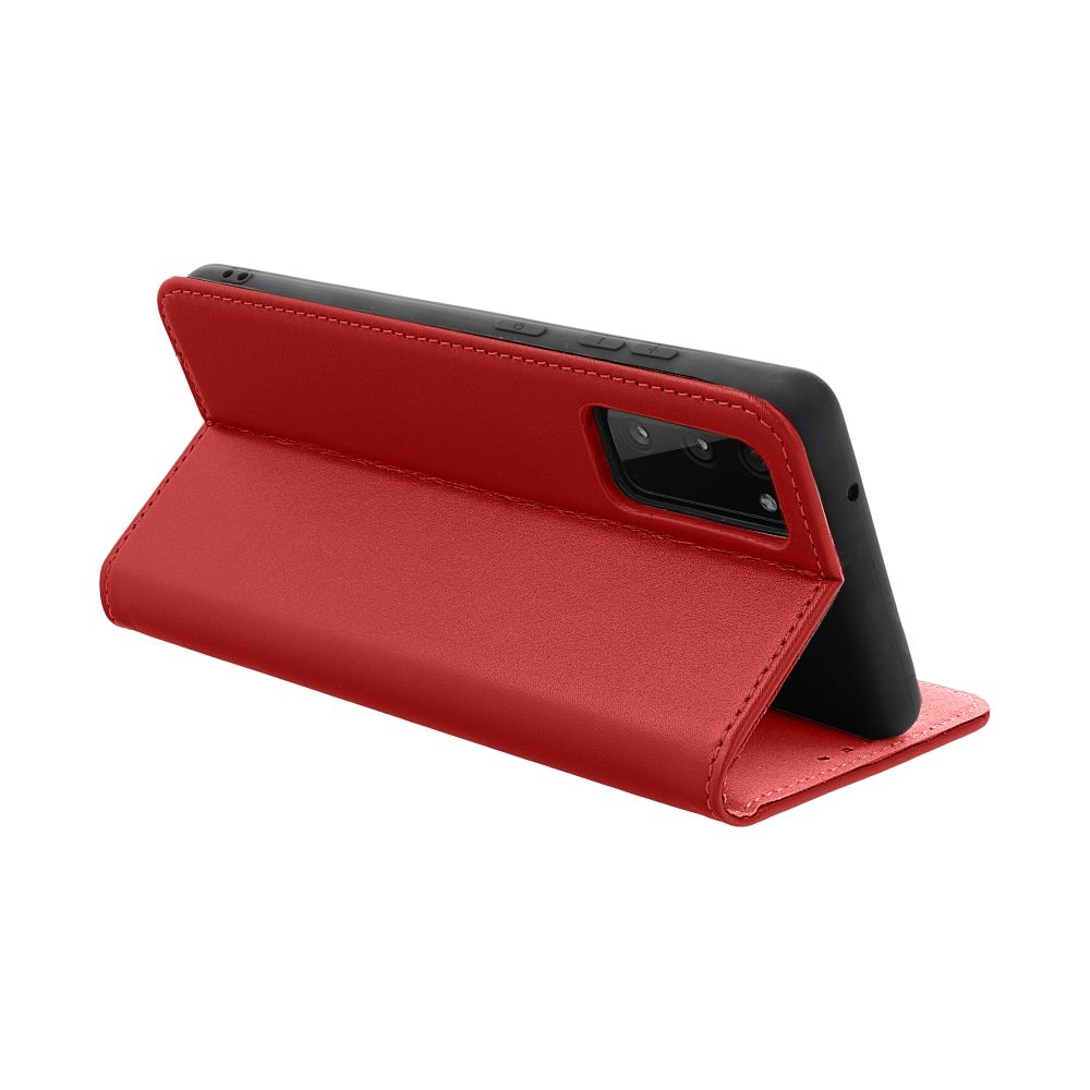 Pokrowiec skrzany Forcell Smart Pro bordowy Xiaomi Redmi 12C / 3