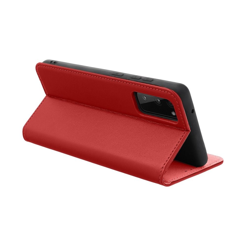 Pokrowiec skrzany Forcell Smart Pro bordowy Xiaomi Redmi Note 11S 5G / 7