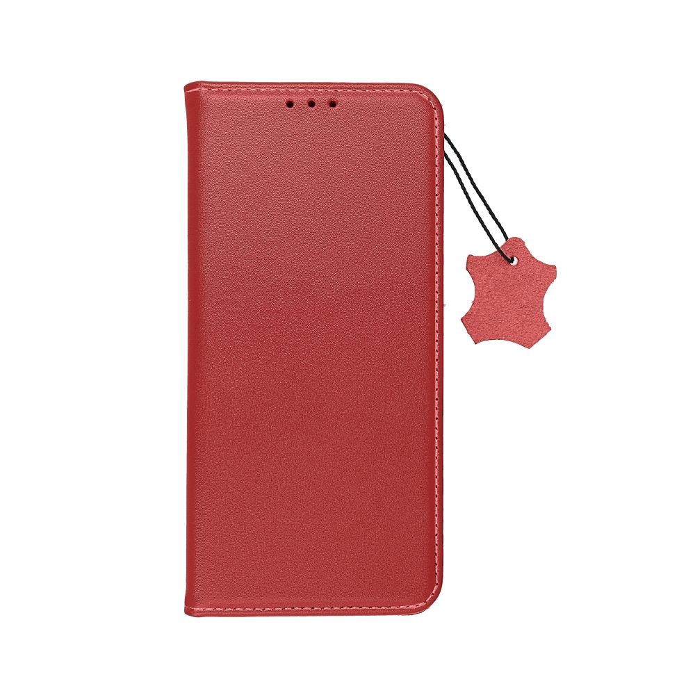 Pokrowiec skrzany Forcell Smart Pro bordowy Xiaomi Redmi Note 12 4G