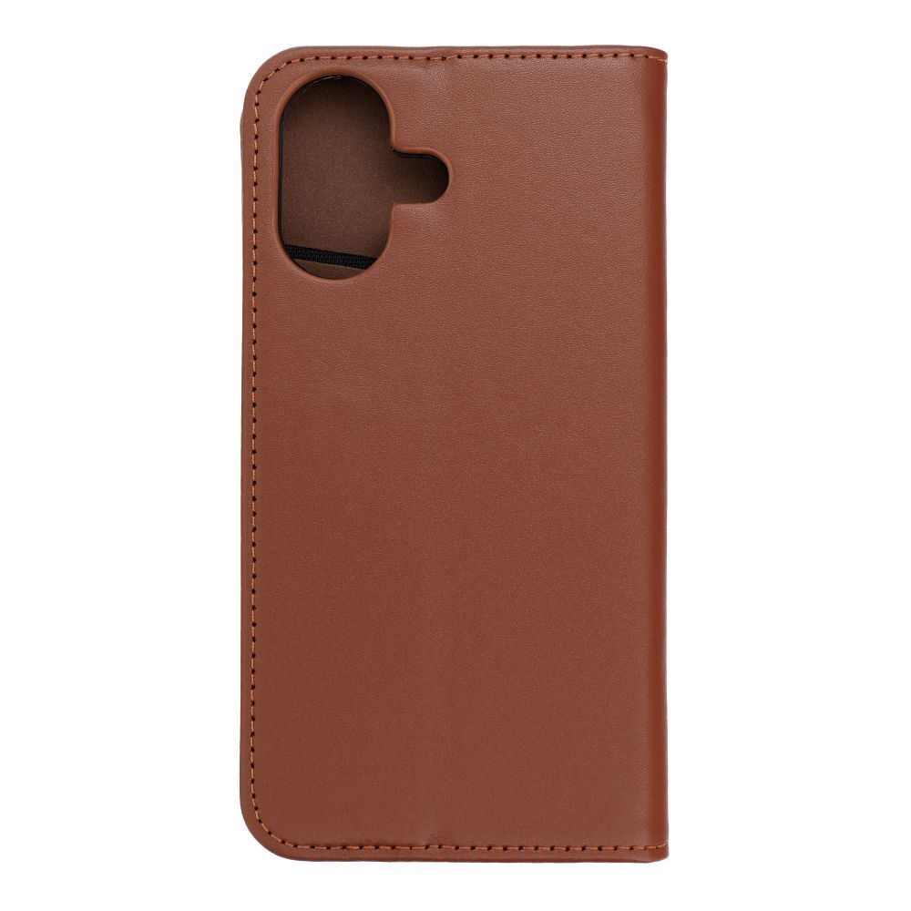 Pokrowiec sk�rzany Forcell Smart Pro br�zowy Apple iPhone 17 / 12