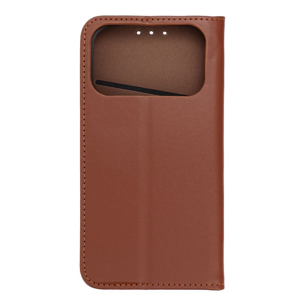 Pokrowiec sk�rzany Forcell Smart Pro br�zowy Apple iPhone 17 Pro / 12