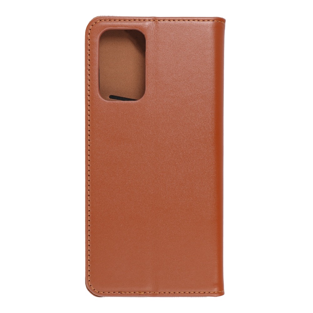 Pokrowiec sk�rzany Forcell Smart Pro br�zowy Samsung A72 4G / 2