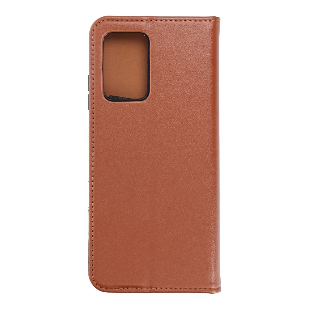 Pokrowiec sk�rzany Forcell Smart Pro br�zowy Xiaomi Redmi 10 2022 / 2