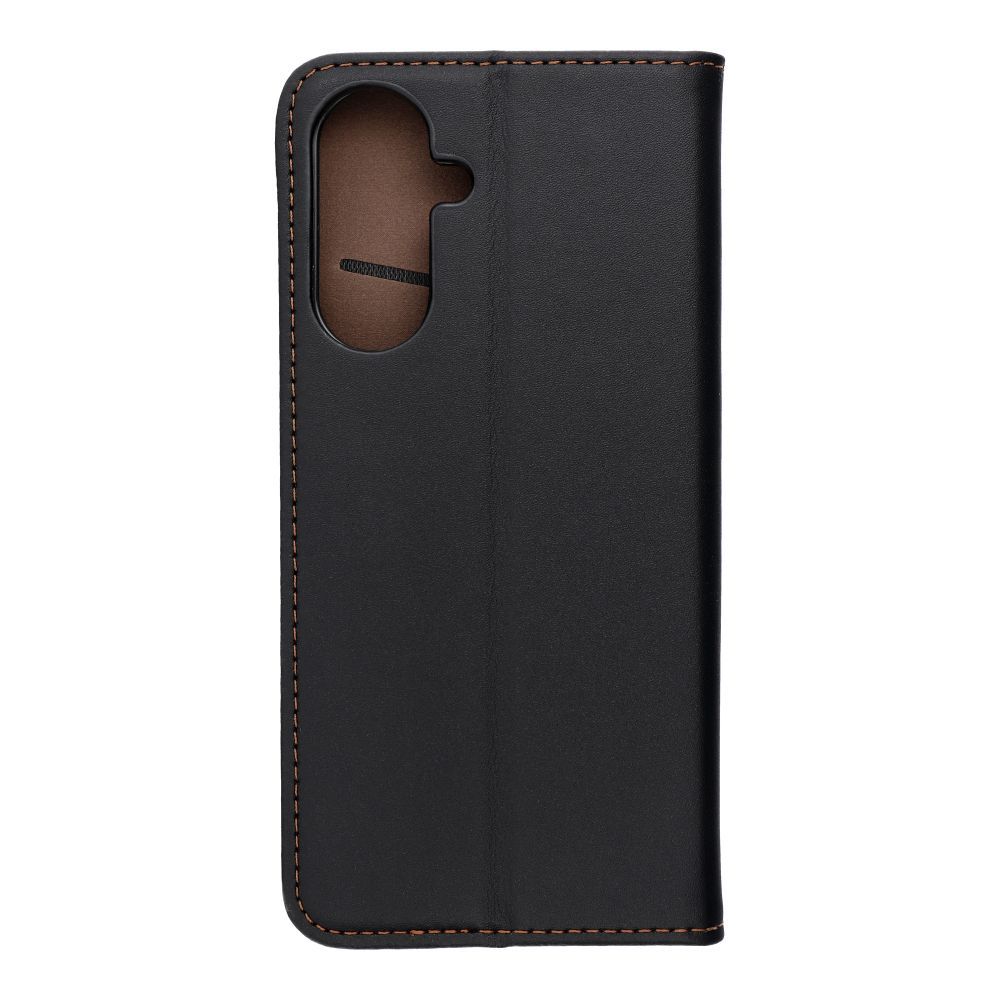 Pokrowiec sk�rzany Forcell Smart Pro czarny Samsung Galaxy A17 / 12