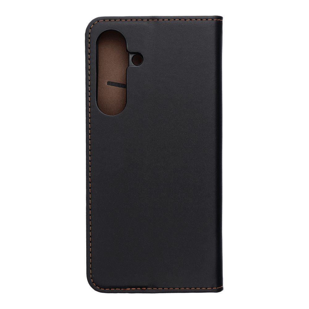 Pokrowiec skórzany Forcell Smart Pro czarny Samsung Galaxy S25 FE / 12 Pokrowiec skórzany Forcell Smart Pro czarny Samsung Galaxy S25 FE / 12