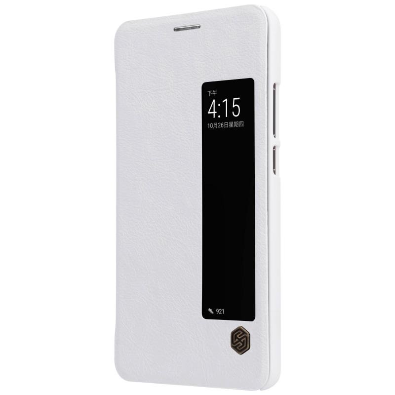 Pokrowiec sk�rzany Nillkin Qin bia�y Huawei Mate 10 / 2