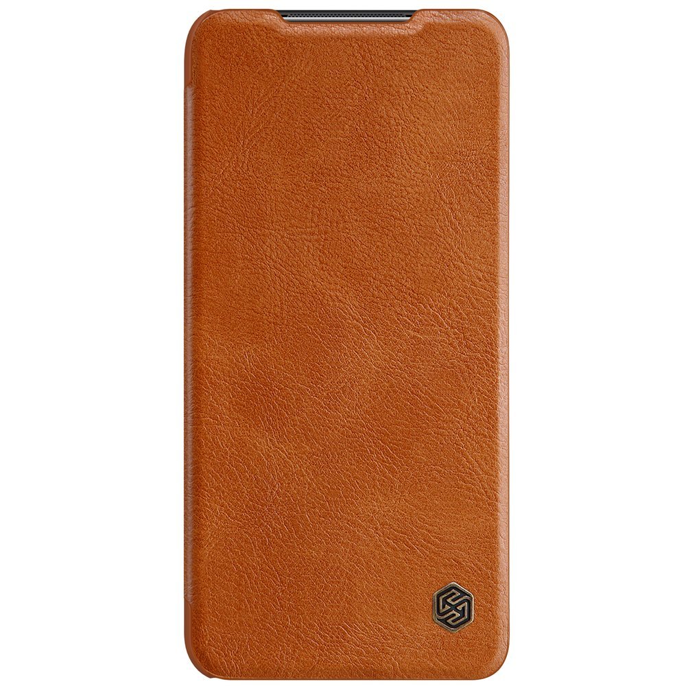 Pokrowiec sk�rzany Nillkin Qin br�zowy Xiaomi POCO M3 / 2