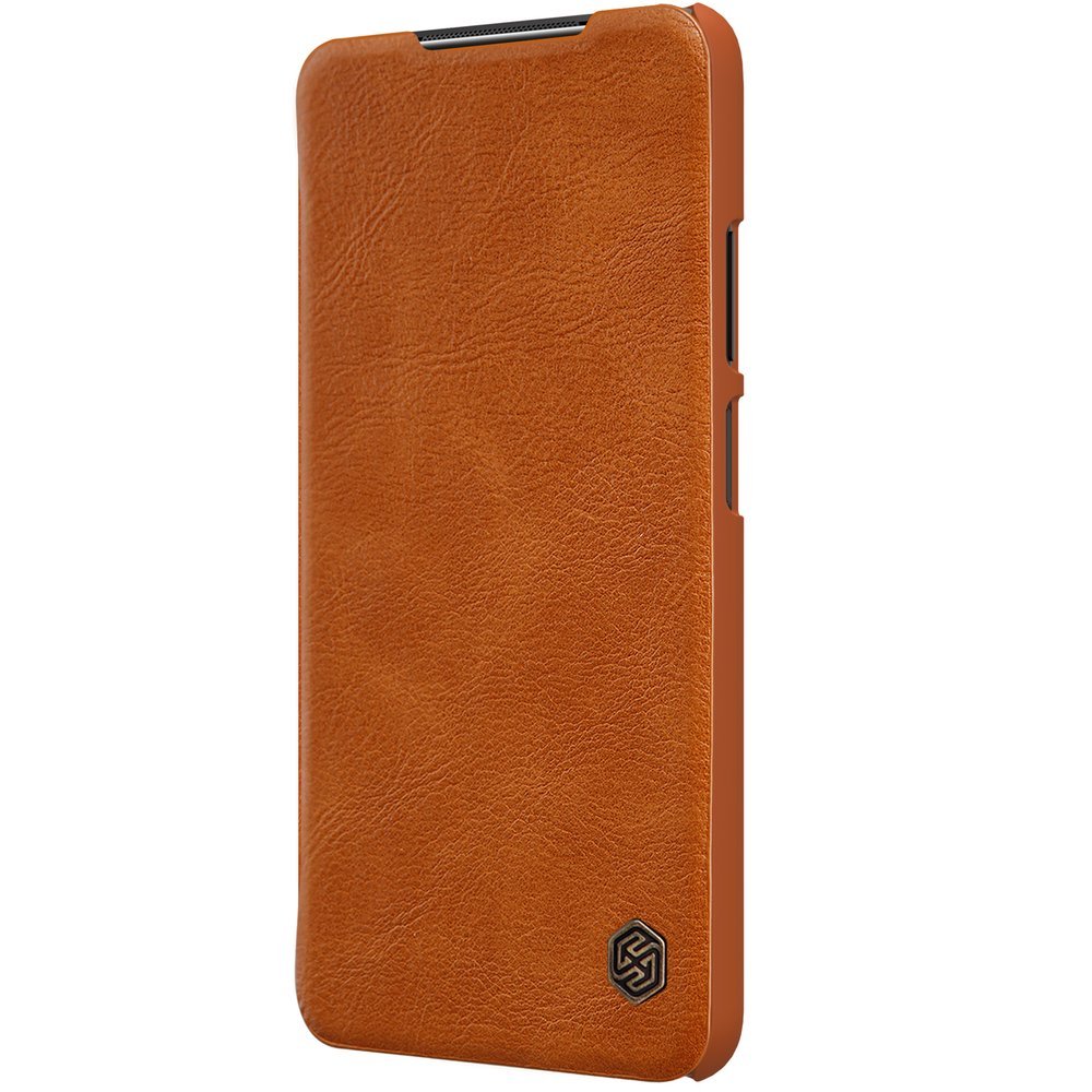 Pokrowiec sk�rzany Nillkin Qin br�zowy Xiaomi POCO M3 / 3