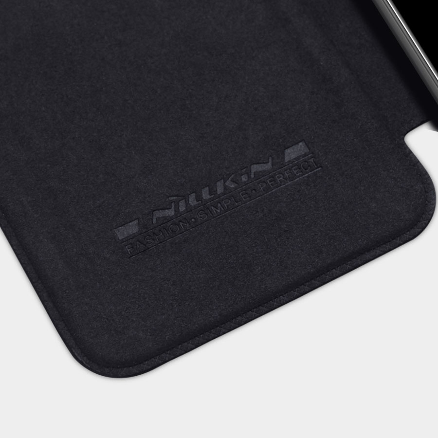 Pokrowiec sk�rzany Nillkin Qin br�zowy Xiaomi Redmi Note 11 5G / 9