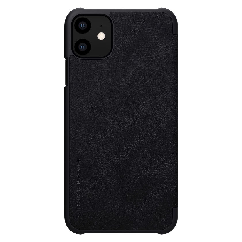 Pokrowiec skórzany Nillkin Qin czarny Apple iPhone 11 / 3 Pokrowiec skórzany Nillkin Qin czarny Apple iPhone 11 / 3